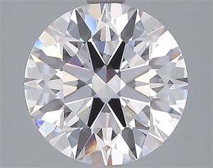 Picture of Lab Grown Diamond 3.05 Carats, Round with Ideal Cut, E Color, VVS2 Clarity and Certified by IGI