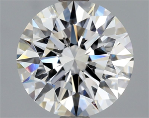 Picture of Natural Diamond 1.54 Carats, Round with Excellent Cut, E Color, VVS1 Clarity and Certified by GIA