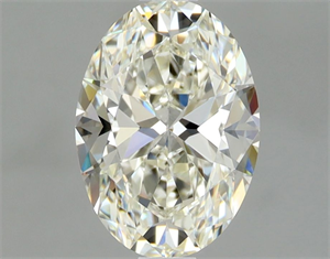 Foto Diamante Natural 1.01 quilates, Ovalado , Color J, claridad VVS2 y certificado GIA de