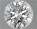Natural Diamond 0.90 Carats, Round with Excellent Cut, F Color, SI1 Clarity and Certified by GIA