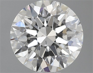 Picture of Natural Diamond 0.90 Carats, Round with Excellent Cut, F Color, SI1 Clarity and Certified by GIA