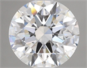 Del inventario de diamantes de laboratorio, 2.01 quilates, Redondo , Color D, claridad VVS2 y certificado IGI