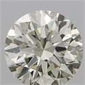 Diamante Natural 0.54 quilates, Redondo , Color N, claridad VS2 y certificado IGI