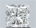 Diamante Natural 1.02 quilates, Princesa , Color H, claridad VS2 y certificado GIA