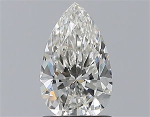 Picture of Natural Diamond 1.00 Carats, Pear with  Cut, I Color, VS2 Clarity and Certified by GIA