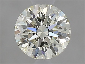 Picture of Natural Diamond 0.62 Carats, Round with Excellent Cut, K Color, VVS2 Clarity and Certified by IGI