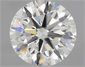 Diamante Natural 1.17 quilates, Redondo , Color I, claridad VS2 y certificado GIA