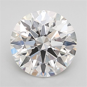 Picture of Lab Grown Diamond 1.54 Carats, Round with Ideal Cut, E Color, VS1 Clarity and Certified by IGI