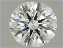 Del inventario de diamantes de laboratorio, 1.04 quilates, Redondo , Color D, claridad VVS2 y certificado IGI
