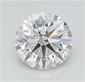 Lab Grown Diamond 1.05 Carats, Round with Excellent Cut, D Color, VVS2 Clarity and Certified by IGI
