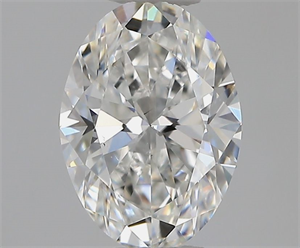 Picture of Natural Diamond 0.91 Carats, Oval with  Cut, F Color, VS2 Clarity and Certified by GIA