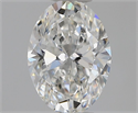 Diamante Natural 0.91 quilates, Ovalado , Color F, claridad VS2 y certificado GIA