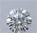Diamante Natural 0.54 quilates, Redondo , Color F, claridad VS2 y certificado GIA