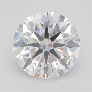 Picture of Lab Grown Diamond 6.73 Carats, Round with Ideal Cut, E Color, VVS2 Clarity and Certified by IGI