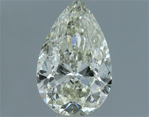 Picture of Natural Diamond 0.80 Carats, Pear with  Cut, J Color, SI2 Clarity and Certified by IGI