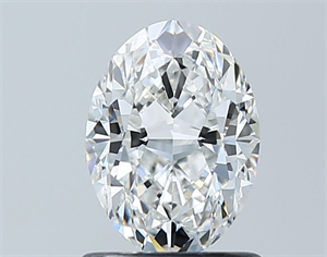 Picture of Natural Diamond 1.01 Carats, Oval with  Cut, E Color, VS1 Clarity and Certified by GIA