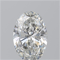 Diamante Natural 0.71 quilates, Ovalado , Color G, claridad VS2 y certificado GIA