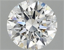Del inventario de diamantes de laboratorio, 2.09 quilates, Redondo , Color F, claridad VVS1 y certificado IGI