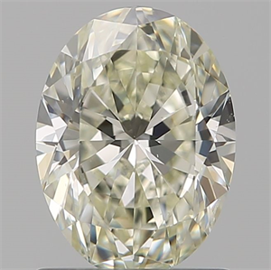 Picture of Natural Diamond 1.01 Carats, Oval with  Cut, L Color, SI1 Clarity and Certified by GIA