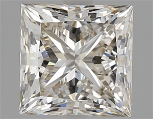 Picture of Natural Diamond 1.81 Carats, Princess with  Cut, K Color, VS2 Clarity and Certified by GIA