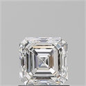 Natural Diamond 1.08 Carats, Asscher with  Cut, E Color, VS1 Clarity and Certified by GIA