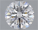 Del inventario de diamantes de laboratorio, 1.10 quilates, Redondo , Color D, claridad VS1 y certificado IGI