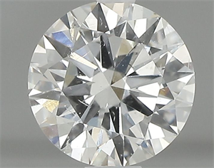 Picture of Natural Diamond 0.70 Carats, Round with Excellent Cut, E Color, SI2 Clarity and Certified by GIA