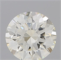 Natural Diamond 0.70 Carats, Round with Excellent Cut, K Color, VS1 Clarity and Certified by IGI
