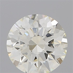 Picture of Natural Diamond 0.70 Carats, Round with Excellent Cut, K Color, VS1 Clarity and Certified by IGI