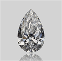 Natural Diamond 0.81 Carats, Pear with  Cut, D Color, VVS2 Clarity and Certified by GIA