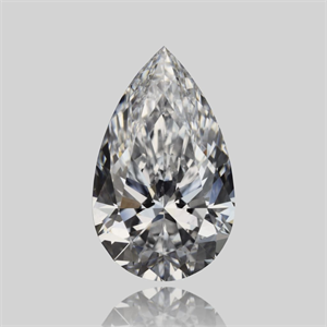 Picture of Natural Diamond 0.81 Carats, Pear with  Cut, D Color, VVS2 Clarity and Certified by GIA