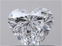 Natural Diamond 0.43 Carats, Heart with  Cut, G Color, VS1 Clarity and Certified by GIA
