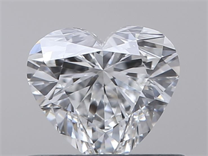 Picture of Natural Diamond 0.43 Carats, Heart with  Cut, G Color, VS1 Clarity and Certified by GIA