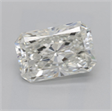 Natural Diamond 1.80 Carats, Radiant with  Cut, I Color, VS1 Clarity and Certified by GIA