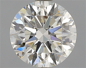 Foto Diamante Natural 0.91 quilates, Redondo , Color I, claridad SI2 y certificado GIA de