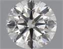 Diamante Natural 0.71 quilates, Redondo , Color G, claridad IF y certificado IGI