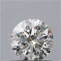 Diamante Natural 0.56 quilates, Redondo , Color H, claridad VVS2 y certificado IGI