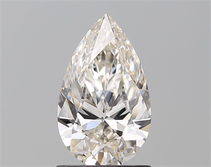 Picture of Natural Diamond 1.21 Carats, Pear with  Cut, J Color, VVS1 Clarity and Certified by GIA
