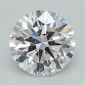 Picture of Lab Grown Diamond 1.34 Carats, Round with Ideal Cut, D Color, VS1 Clarity and Certified by IGI