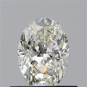 Picture of Natural Diamond 0.50 Carats, Oval with  Cut, J Color, VS2 Clarity and Certified by GIA