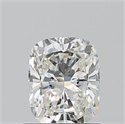 Natural Diamond 0.70 Carats, Cushion with  Cut, I Color, VS1 Clarity and Certified by GIA
