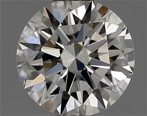 Picture of Natural Diamond 0.41 Carats, Round with Excellent Cut, I Color, VVS1 Clarity and Certified by GIA