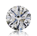 Natural Diamond 0.90 Carats, Round with Excellent Cut, G Color, VVS2 Clarity and Certified by GIA