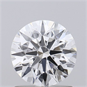 Lab Grown Diamond 2.78 Carats, Round with Ideal Cut, D Color, IF Clarity and Certified by IGI