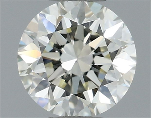 Foto Diamante Natural 0.60 quilates, Redondo , Color K, claridad VVS2 y certificado IGI de