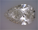 Natural Diamond 1.00 Carats, Pear with  Cut, I Color, SI2 Clarity and Certified by GIA