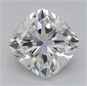 Natural Diamond 1.50 Carats, Cushion with  Cut, I Color, SI2 Clarity and Certified by GIA