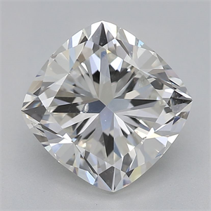 Picture of Natural Diamond 1.50 Carats, Cushion with  Cut, I Color, SI2 Clarity and Certified by GIA