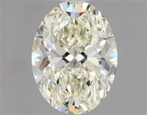 Picture of Natural Diamond 1.01 Carats, Oval with  Cut, K Color, SI2 Clarity and Certified by GIA