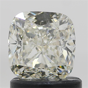 Foto Diamante Natural 1.03 quilates, Del cojín , Color L, claridad VVS2 y certificado GIA de